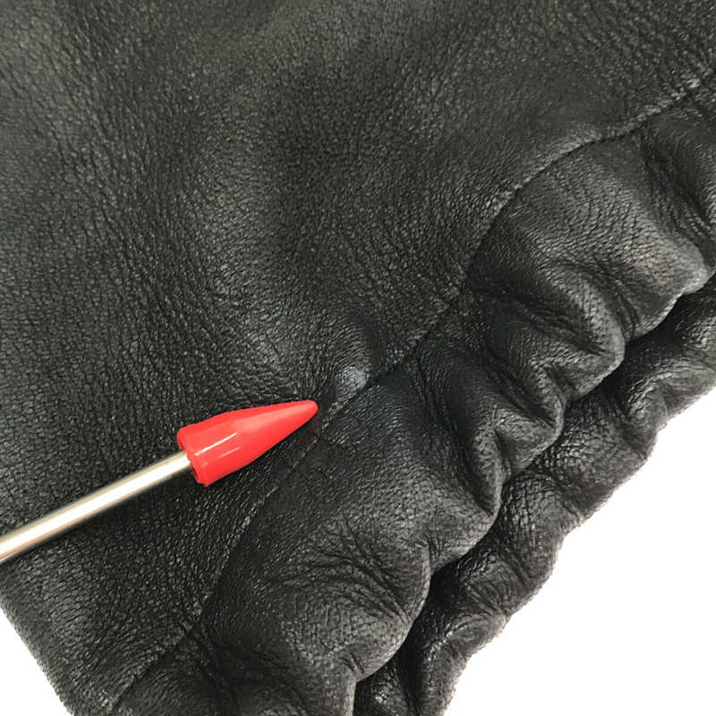 FILL THE BILL / フィルザビル レザー 巾着バッグ