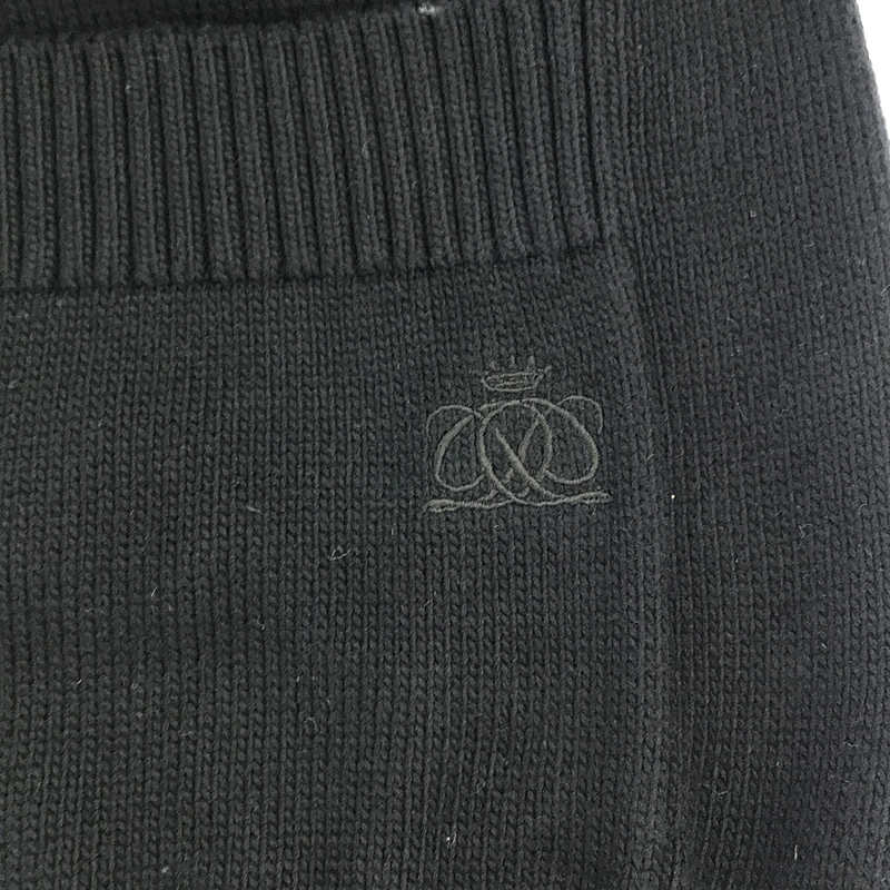 Drawer / ドゥロワー 7Gコットン天竺編みVネックカーディガン