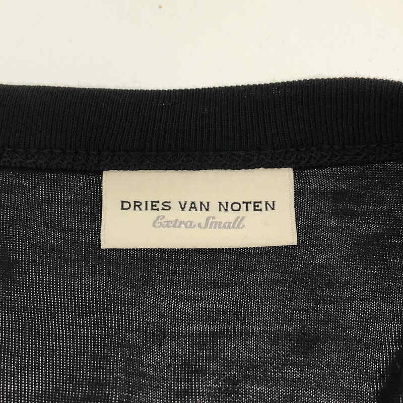 DRIES VAN NOTEN / ドリスヴァンノッテン ドローストリング リボンギャザーワンピース