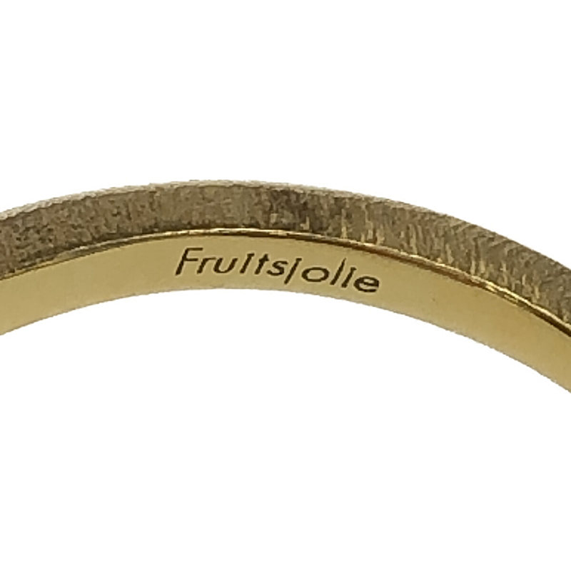 Fruitsjolie / フリュイジョリ コッパーカルサイトオプシディアン リング