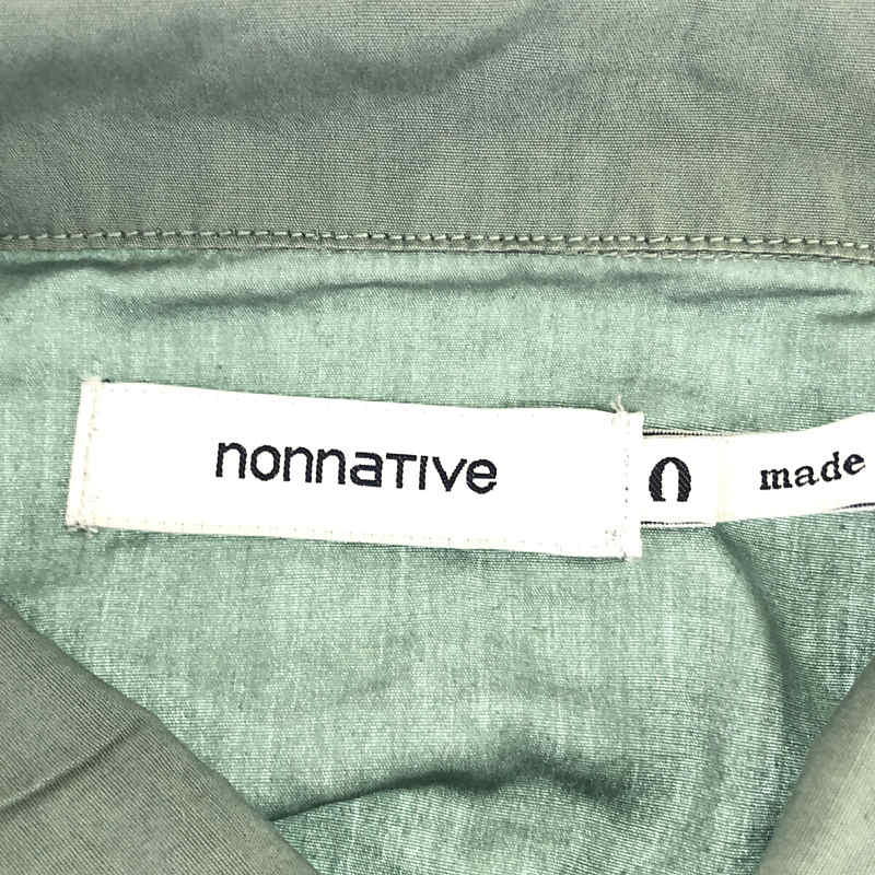 nonnative / ノンネイティブ ツイーリスト シャツ