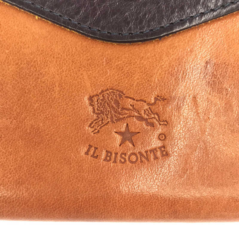 IL BISONTE / イルビゾンテ がま口 2つ折財布