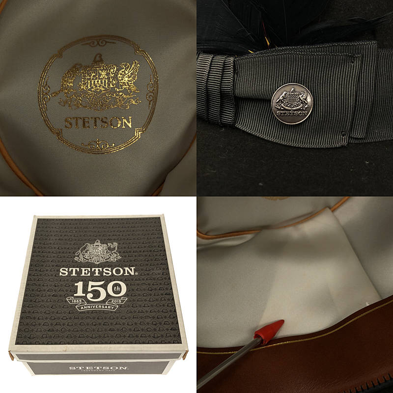 STETSON / ステットソン 150周年記念モデル / PREMIER WHIPPET ROYAL / ウィペット フェルトハット 中折れ帽子