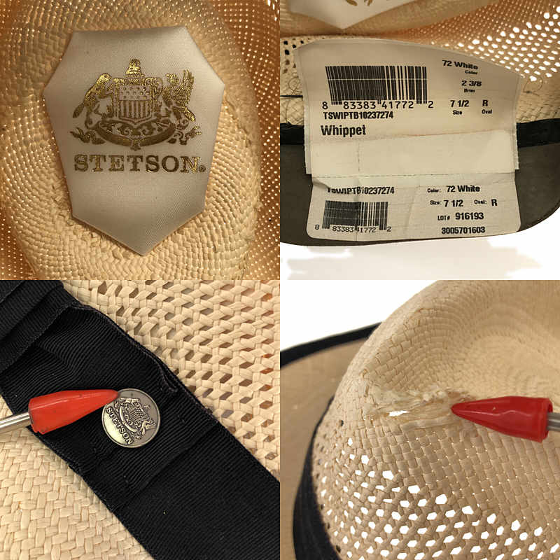 STETSON / ステットソン Premium Whippet パナマハット