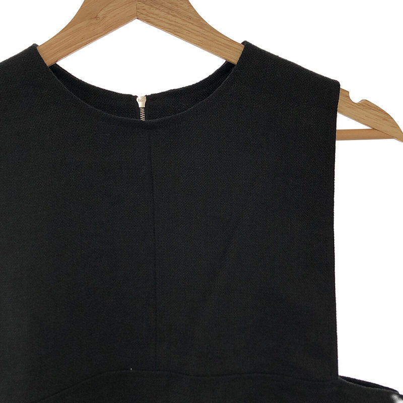 HYKE / ハイク linen long vest リネンロングベスト