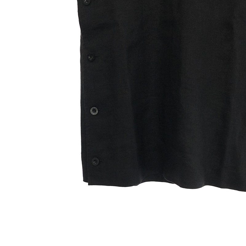 HYKE / ハイク linen long vest リネンロングベスト