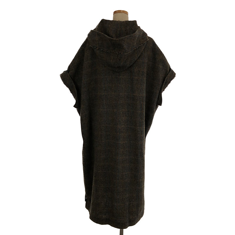 Y's / ワイズヨウジヤマモト ツイード フレンチスリーブドレス ワンピース