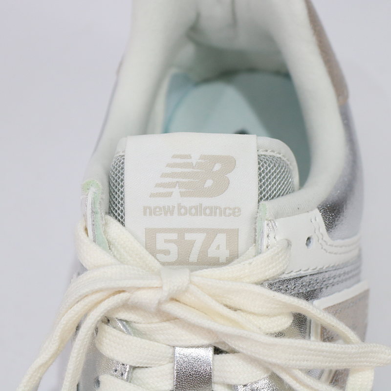 New Balance / ニューバランス WL574PR2 メタリックローカットスニーカー