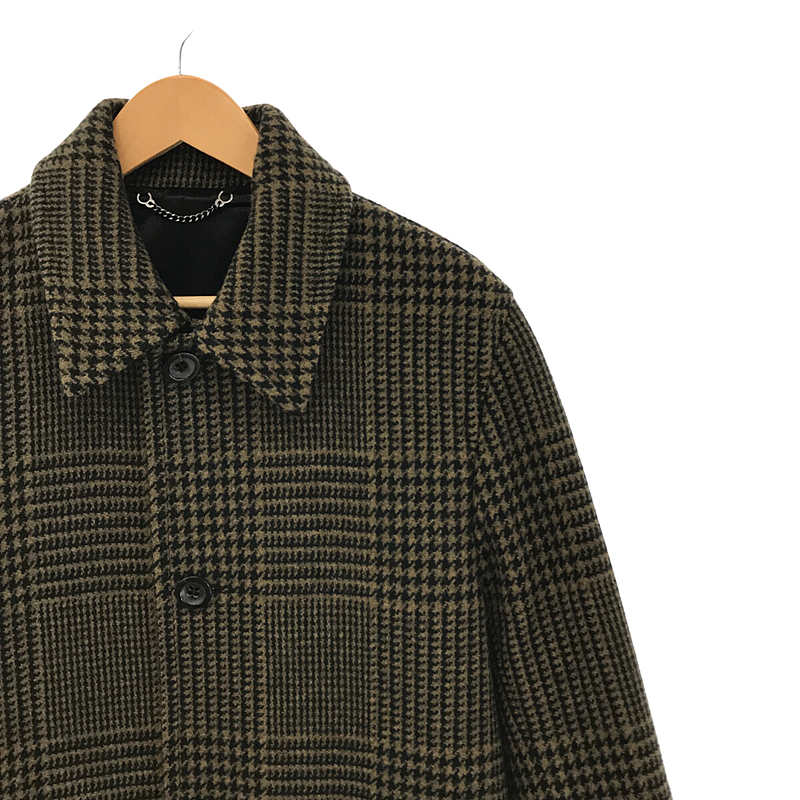 極美品/希少】Dries Van Noten ジャガード ステンカラーコート ...