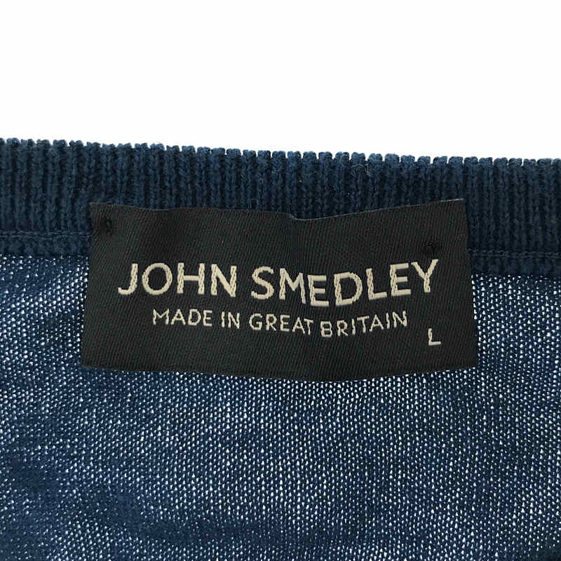 JOHN SMEDLEY / ジョンスメドレー 2カラーコットン ニット カットソー