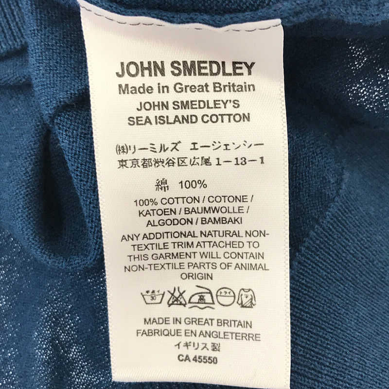 JOHN SMEDLEY / ジョンスメドレー 2カラーコットン ニット カットソー