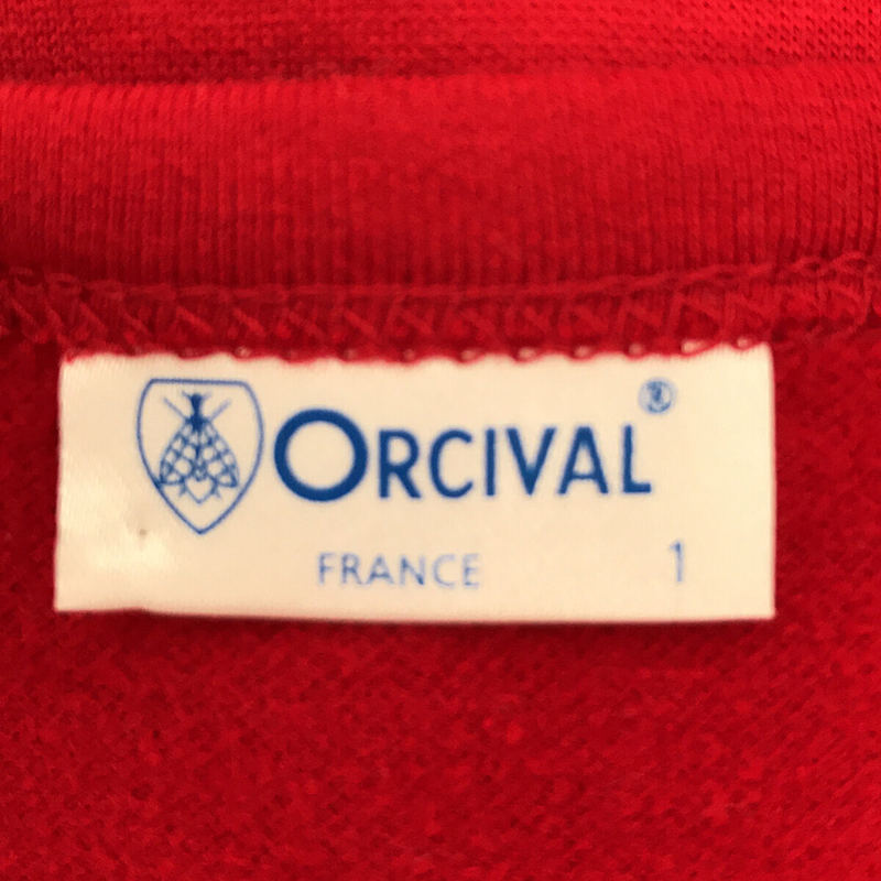 ORCIVAL / オーチバル コットン クルーネックカーディガン
