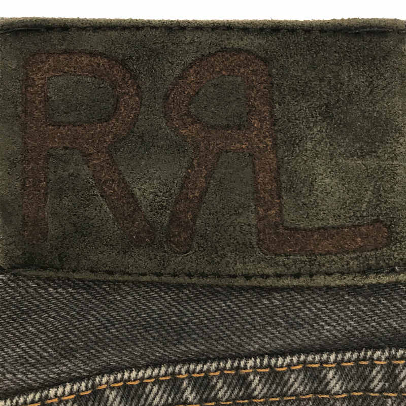 RRL / ダブルアールエル USA製 VINTAGE加工 ブラックデニムパンツ