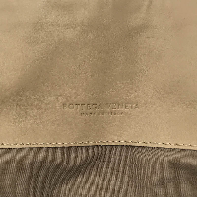 BOTTEGA VENETA / ボッテガヴェネタ イントレチャート セメント 編み込み レザートートバッグ