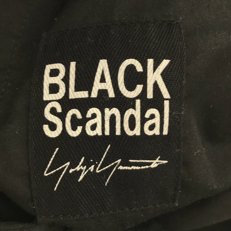 BLACK Scandal YOHJI YAMAMOTO / ブラックスキャンダルヨウジヤマモト Sheeting Cotton シーチング コットン ワイド パンツ