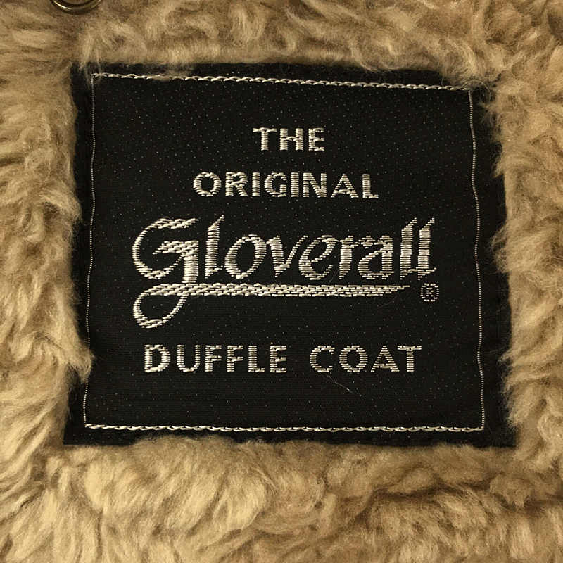 GLOVERALL / グローバーオール フェイクムートンダッフルコート