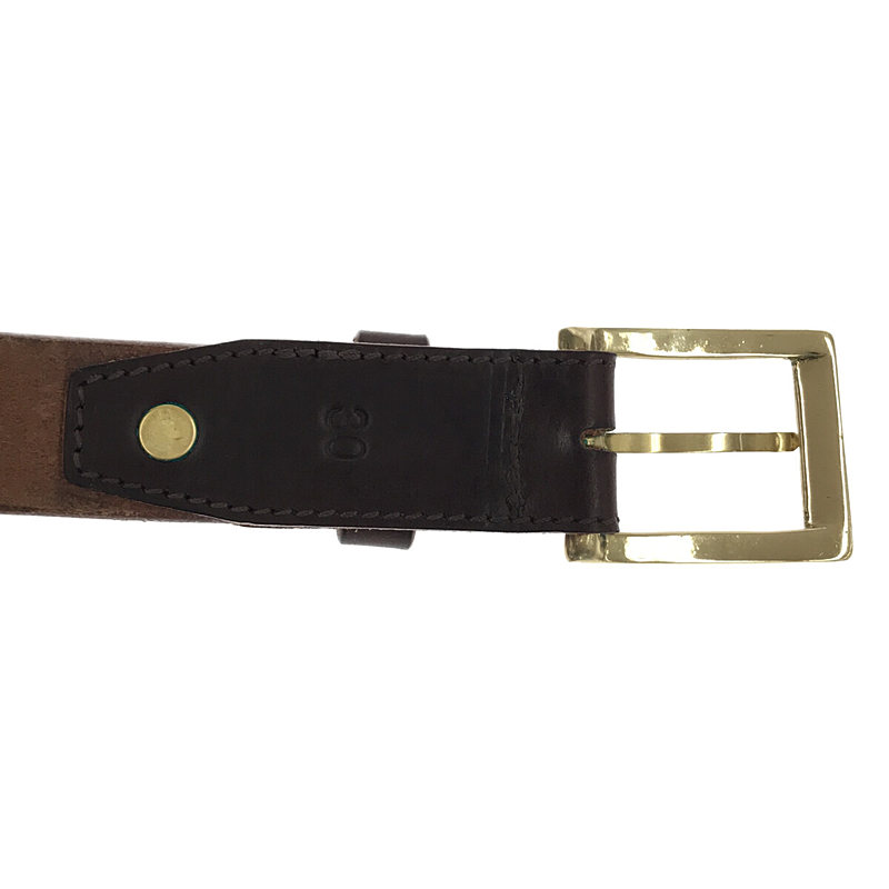 graphzero / グラフゼロ GZ-UKSLB U.K.Saddle Leather Belt レザーベルト