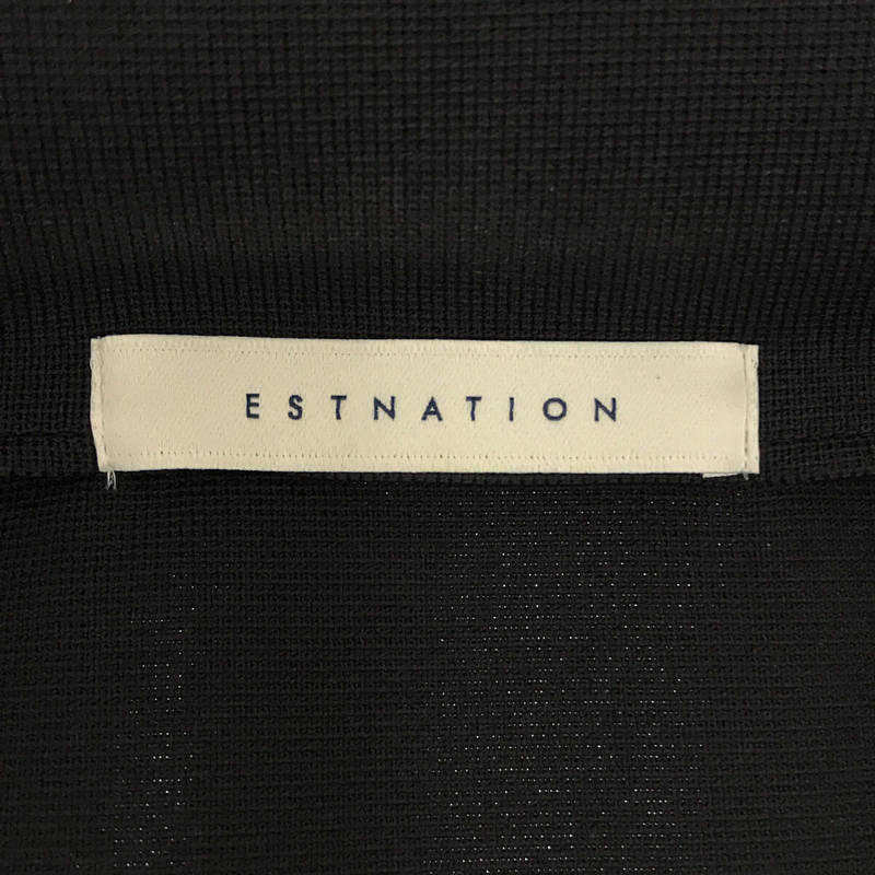 ESTNATION / エストネーション ポリエステルポンチジップアップパーカー