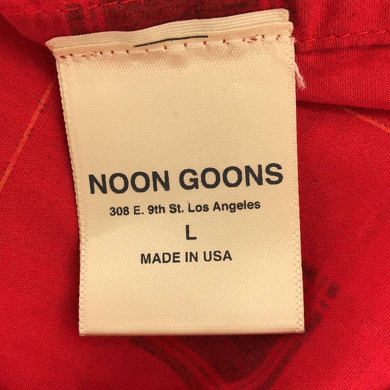 NOON GOONS / ヌーングーンズ コットン チェックシャツ ピンバッチ付属あり