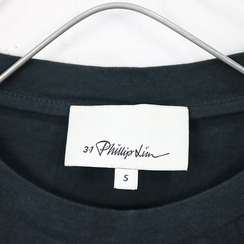 3.1 Phillip Lim /  スリーワンフィリップリム 袖シルク切替プルオーバーカットソー