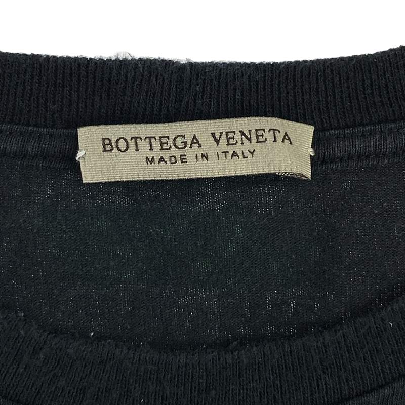 BOTTEGA VENETA / ボッテガヴェネタ コットン バックロゴ クルーネック カットソー