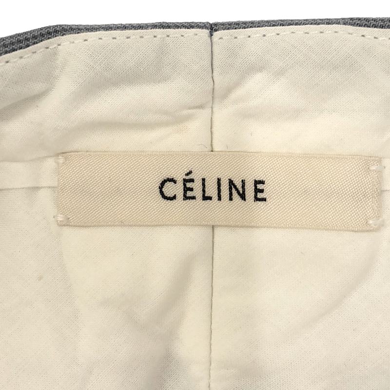 CELINE / セリーヌ フィービー期 チェック スラックス パンツ