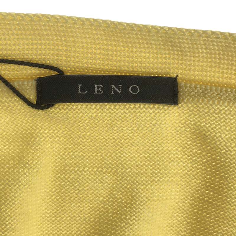 LENO / リノ COTTON KNIT CARDIGAN コットン ニット カーディガン