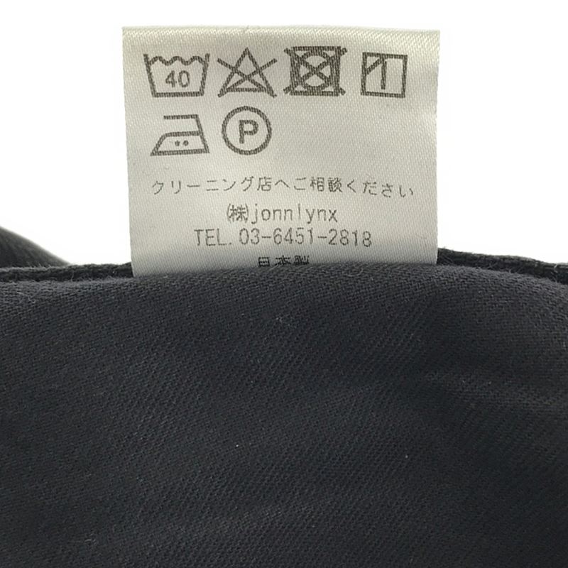 jonnlynx / ジョンリンクス カットオフ ストレッチ デニムパンツ