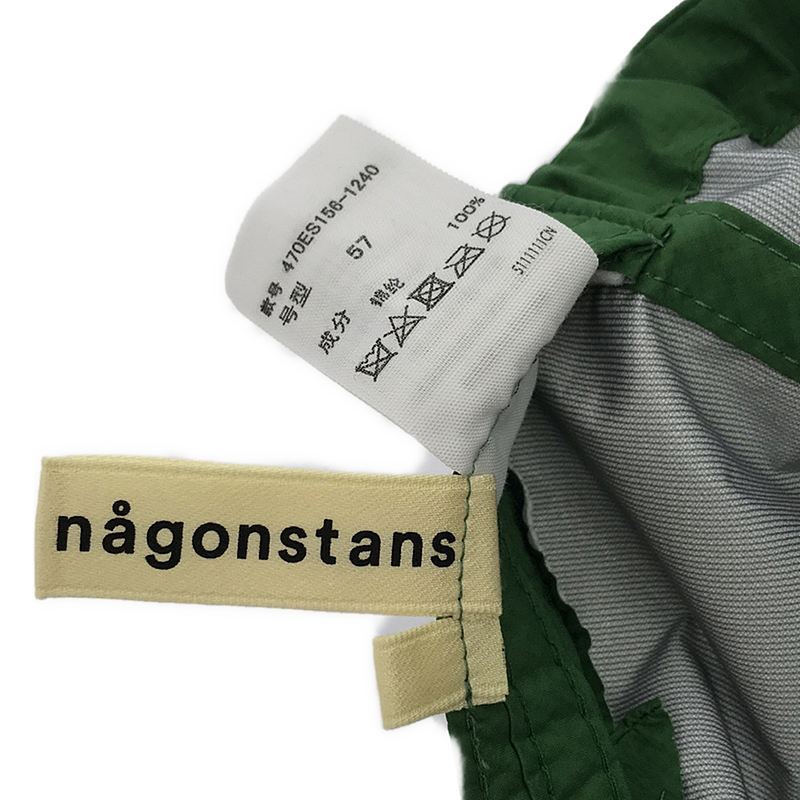 nagonstans / ナゴンスタンス ナイロンキャップ