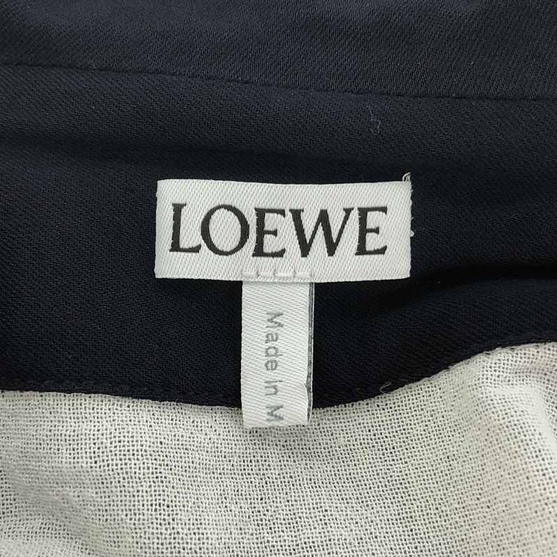 LOEWE / ロエベ コットン セーラーカラー シャツワンピース