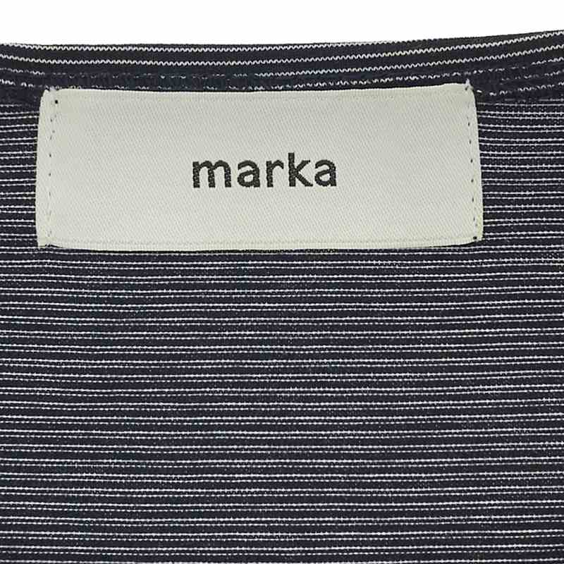 marka / マーカ BASQUE SHIRT RECYCLE SUVIN ORGANIC BORDER スビンコットン ボーダー バスクシャツ カットソー