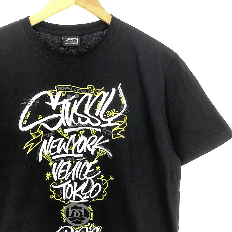 STUSSY / ステューシー Born x Raised Handstyles Tee / ボーン x レイズド ハンドスタイル 両面プリント  Tシャツ / カットソー