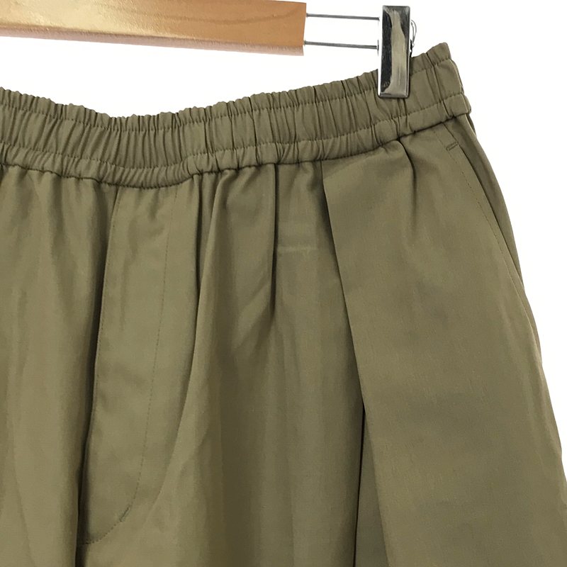 is-ness / イズネス × Graphpaper グラフペーパー別注 TUCK TROUSERS コットン タックトラウザー イージーパンツ