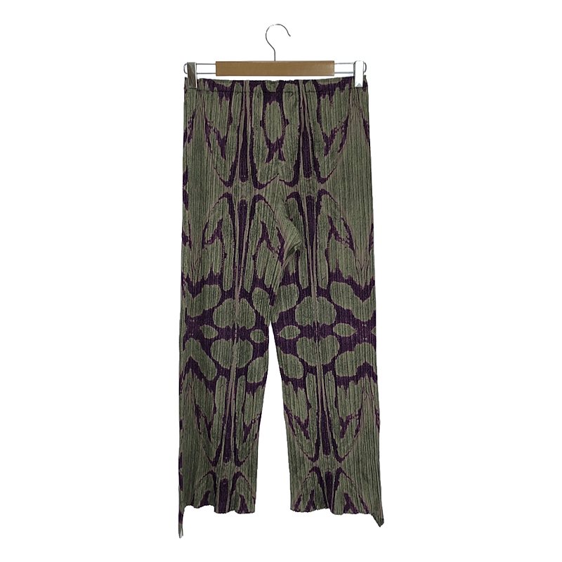 PLEATS PLEASE ISSEY MIYAKE / プリーツプリーズイッセイミヤケ Ikat Tribal Pleats Pants プリーツ パンツ