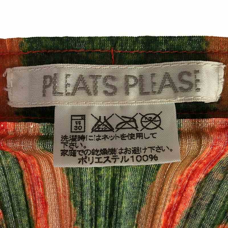 PLEATS PLEASE ISSEY MIYAKE / プリーツプリーズイッセイミヤケ Ikat Tribal Pleats Skirt プリーツ スカート