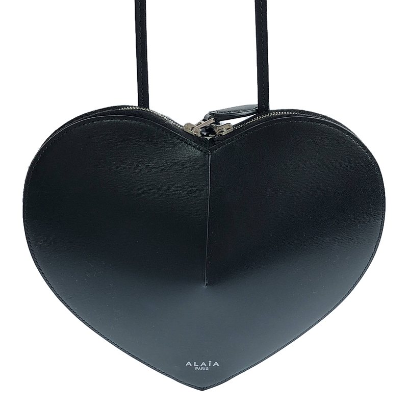 ALAIA / アライア LE COEUR ハート型 レザー ショルダーバッグ