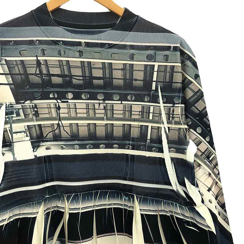 NON TOKYO / ノントーキョー DIRECT PRINT RIB ONE-PIECE / プリント ギャザー リブ ワンピース