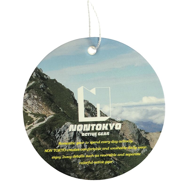 NON TOKYO / ノントーキョー DIRECT PRINT RIB ONE-PIECE / プリント ギャザー リブ ワンピース