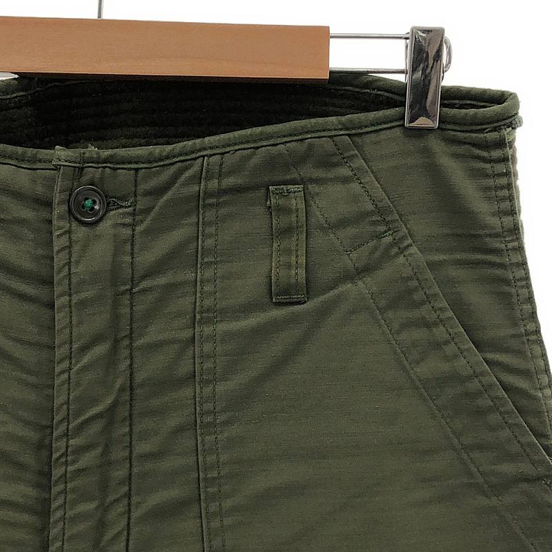 VINTAGE / ヴィンテージ古着 70s U.S.NAVY アメリカ軍 TROUSERS COLD WEATHER PERMEABLE A-2 裏ボア デッキパンツ