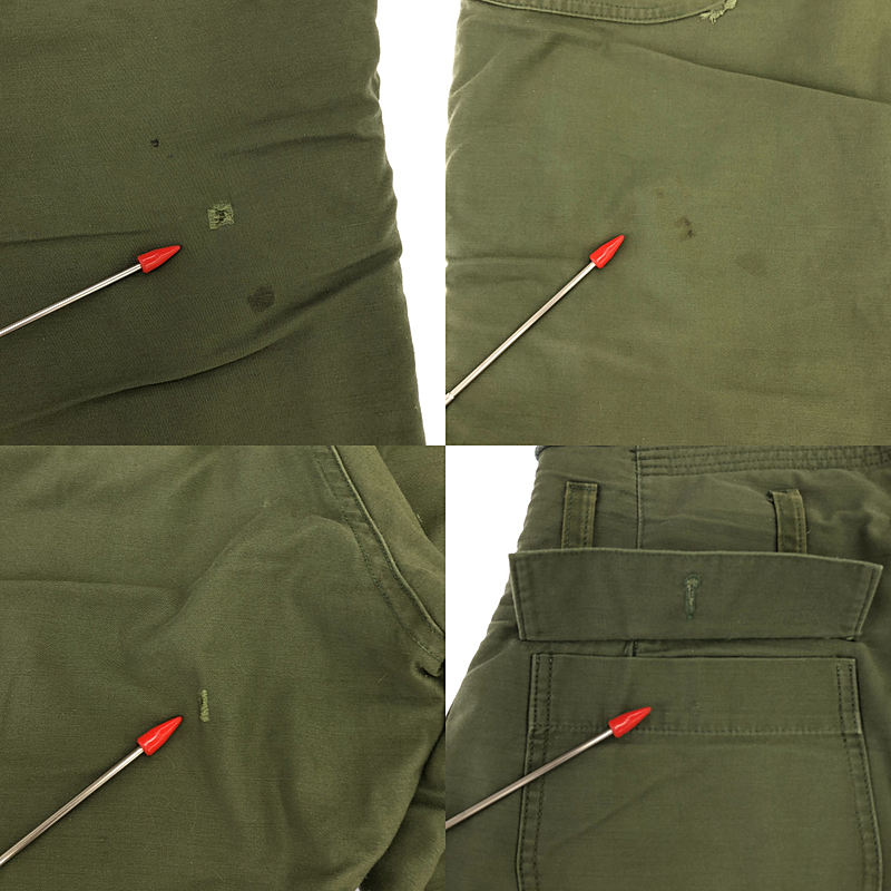 VINTAGE / ヴィンテージ古着 70s U.S.NAVY アメリカ軍 TROUSERS COLD WEATHER PERMEABLE A-2 裏ボア デッキパンツ