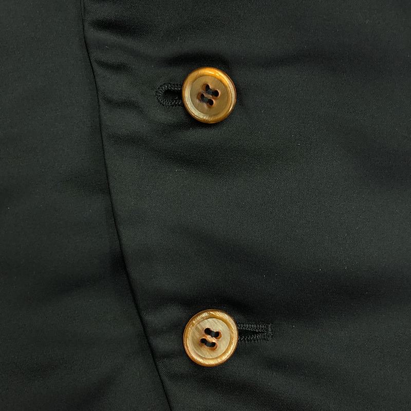 COMME des GARCONS / コムデギャルソン ポリエステル 縮絨 変形 シングルブレスト ジャケット / 総裏地