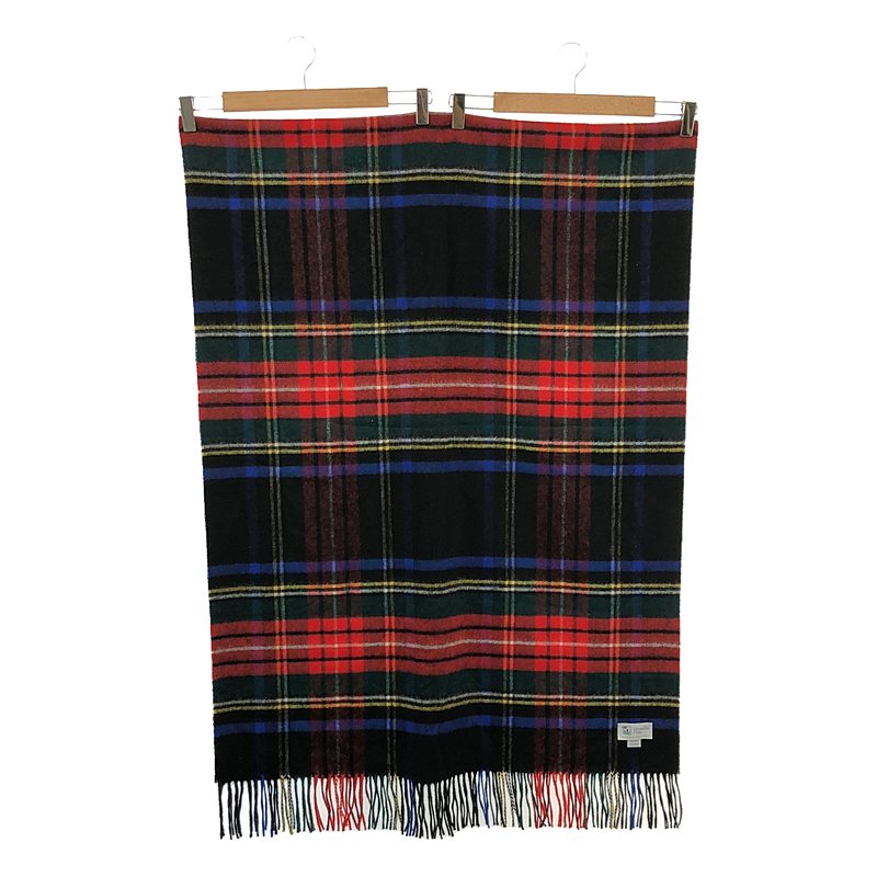 JOHNSTONS OF ELGIN / ジョンストンズオブエルガン cashmere 100％ / カシミヤ フリンジ 大判ストール マフラー