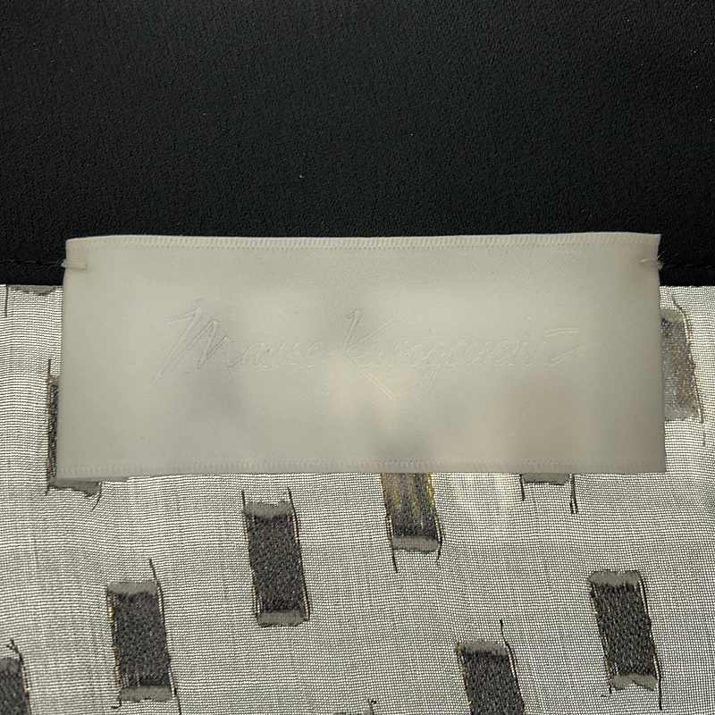 Mame Kurogouchi / マメクロゴウチ Flower Print Shirt / フラワー シアー シャツ ブラウス