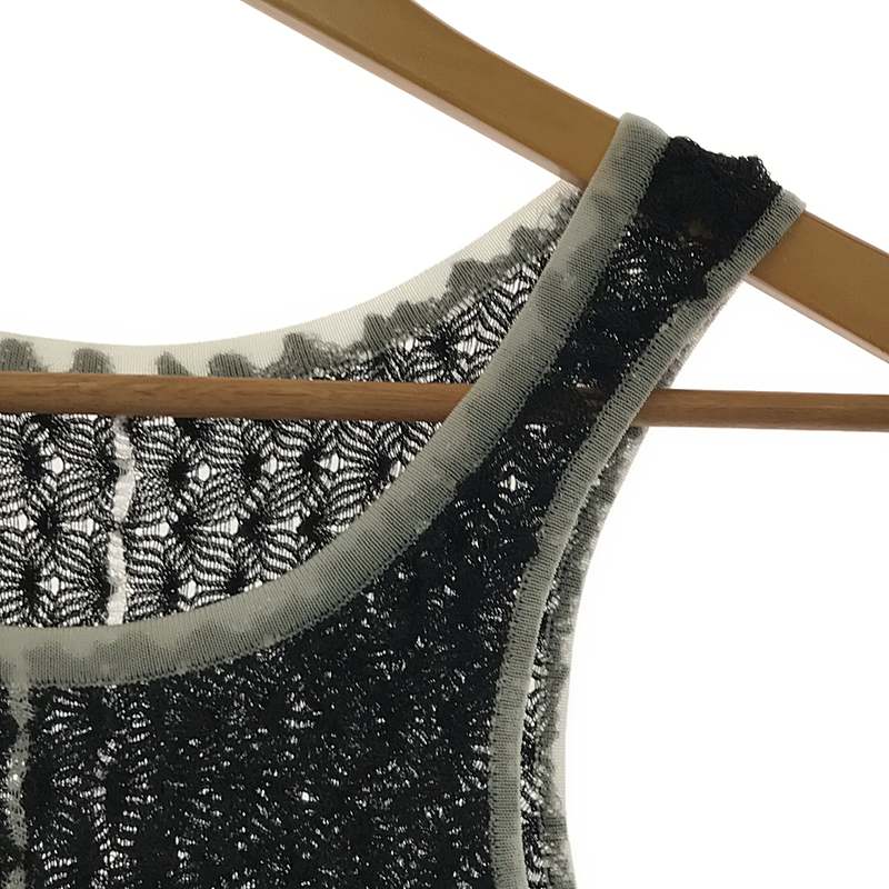Maison Special / メゾンスペシャル Togetoge Sheer Knit Tank Top タンクトップ