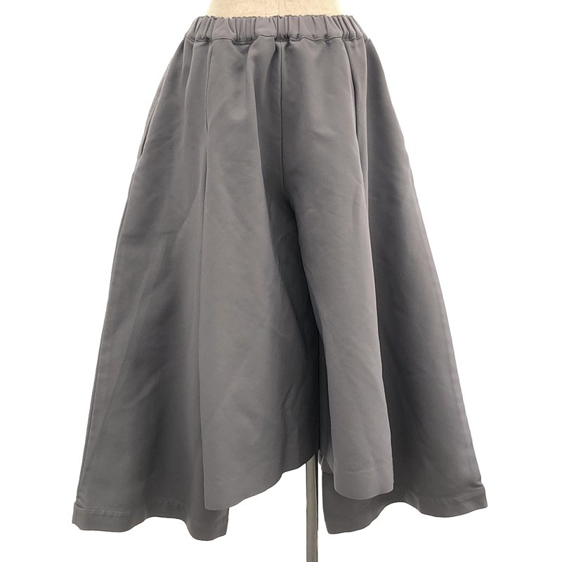 COMME des GARCONS / コムデギャルソン ポリエステル 製品加工 変形 立体 ドローストリング ボリューム ワイドパンツ