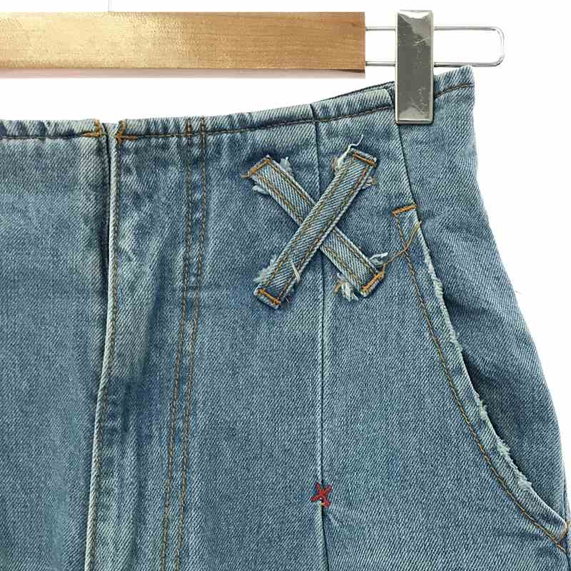 その他 ヴィンテージ・ダメージ加工 カットオフ デニムパンツ