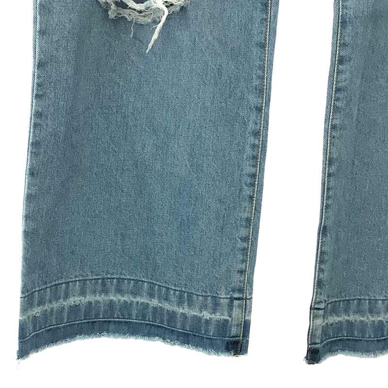 その他 ヴィンテージ・ダメージ加工 カットオフ デニムパンツ