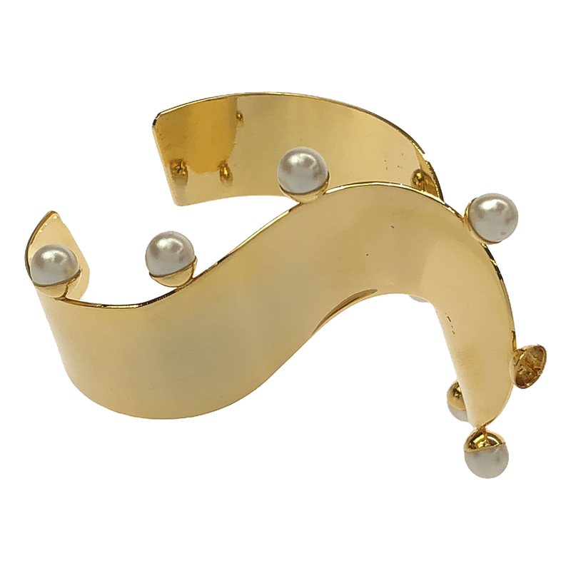 Mame Kurogouchi / マメクロゴウチ パール バングル