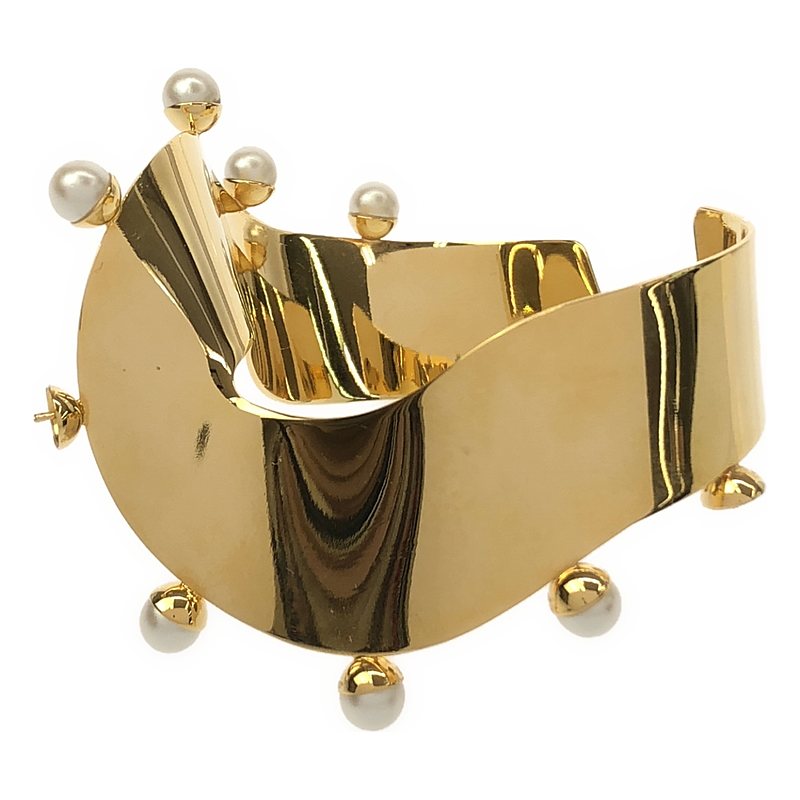 Mame Kurogouchi / マメクロゴウチ パール バングル