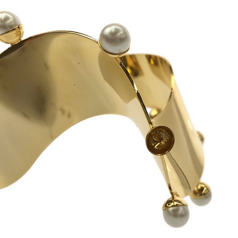 Mame Kurogouchi / マメクロゴウチ パール バングル